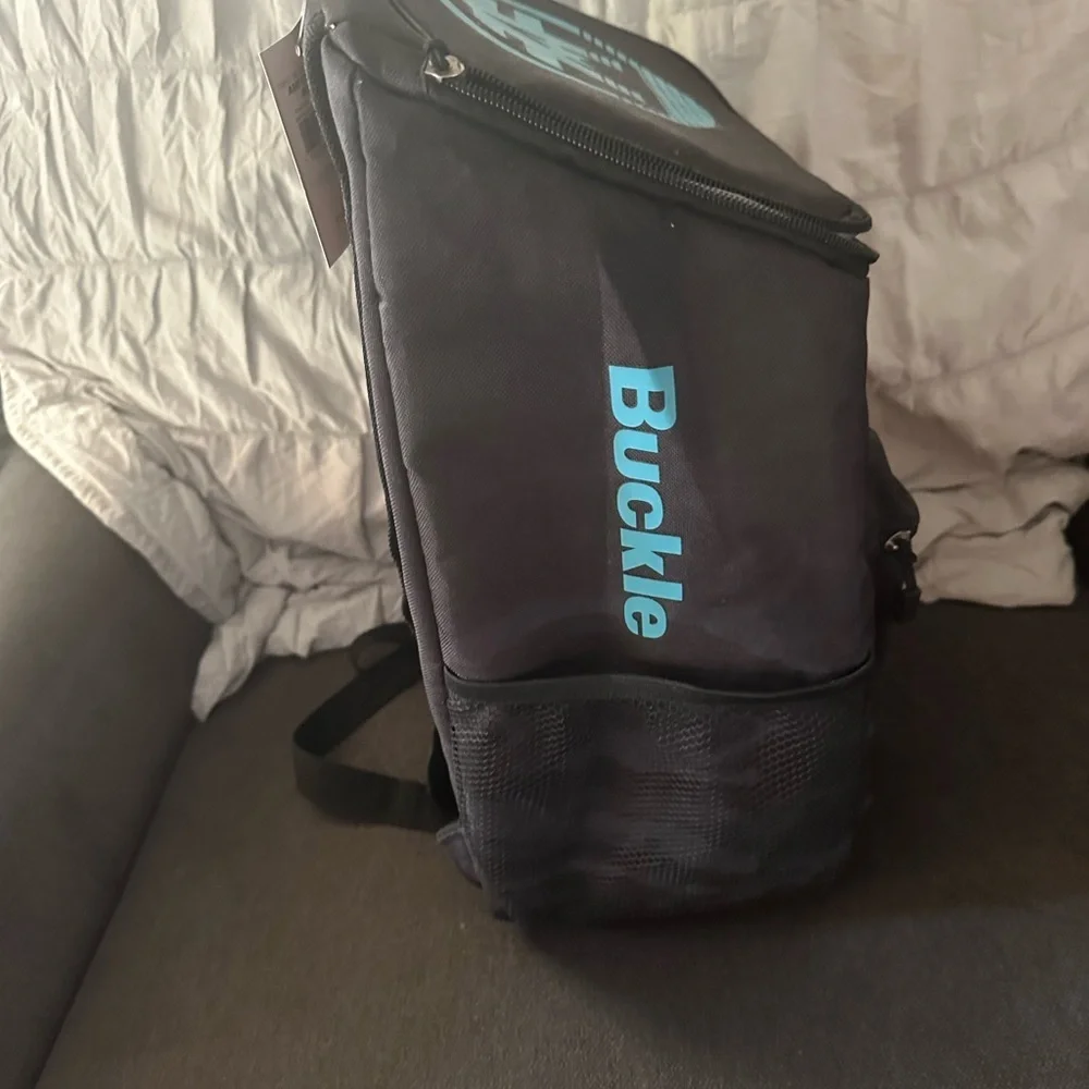 American Fighter Black and Gray Backpack with Striking Design